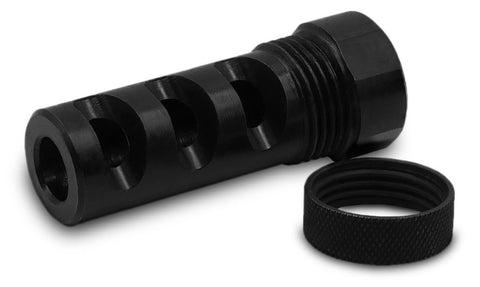5/8-24 to 13/16-16 Premium Muzzle Brake & Adapter with Thread Protector