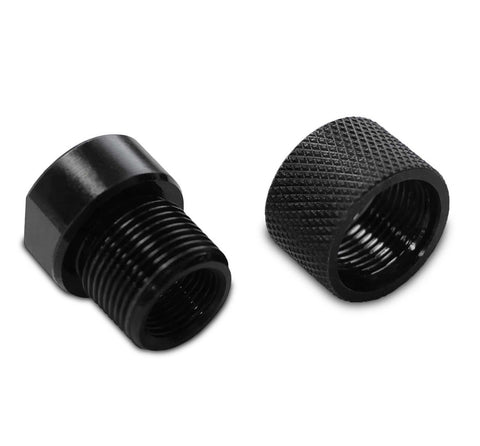 M9x.75 to 1/2-28 Conversion Adapter with Thread Protector