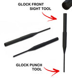 Magnetic 3/16" Glock Front Sight Removal & Punch Tool Combo