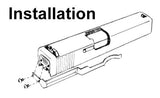 Holster clip installation instructions